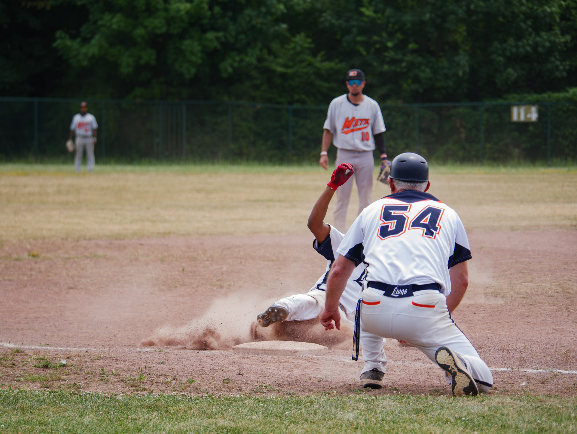 Match Les Lions de Savigny contre Les Comètes de Metz.